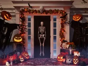 safe halloween decorating