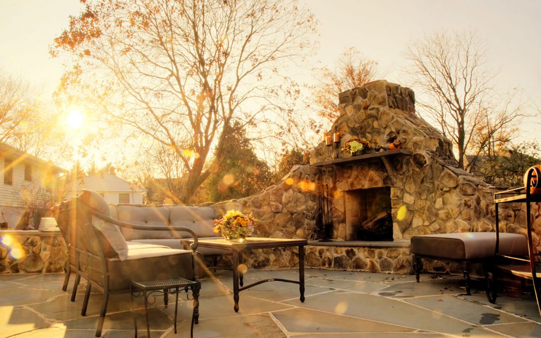 warm up outdoor living spaces